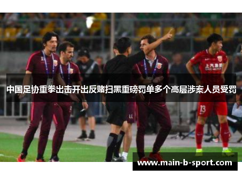 中国足协重拳出击开出反赌扫黑重磅罚单多个高层涉案人员受罚